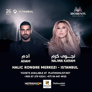 Najwa Karam & Adam Live at Haliç Congress Center