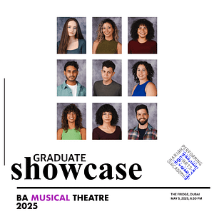 Sharjah Performing Arts Academy Musical Theatre Graduate Showcase Shows and Theatrical Plays