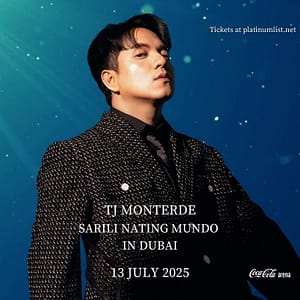 TJ Monterde Sarili Nating Mundo Live in Dubai Filipino Events