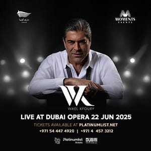 Wael Kfoury in Dubai Concerts