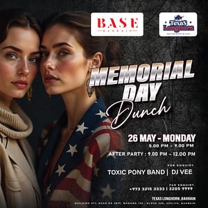 Memorial Day Drunch at Texas Longhorn in Manama Nightlife