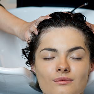 Wash & Blow Dry Or Roots Touch-Up