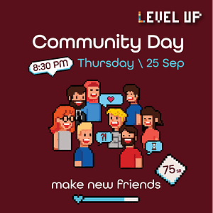 Community day at Level Up in Riyadh Gaming & ESports