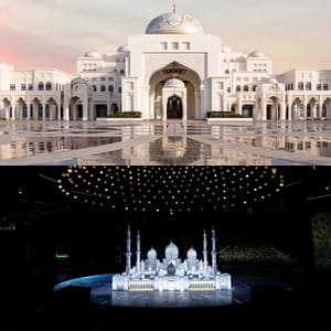 Qasr Al Watan + Free Light and Peace museum Combos and more adventures