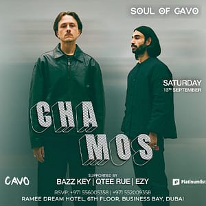 Soul of Cavo Presents Chamos Live in Dubai Nightlife