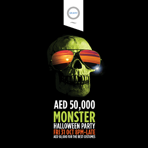 AED 50,000 Monster Halloween Party 2025 in Dubai – Halloween AED 50