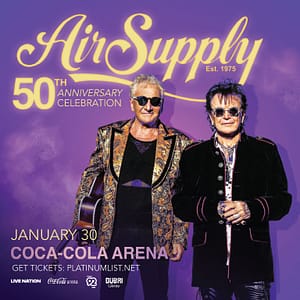 Air Supply – 50Th Anniversary Celebration – Concerts Air Supply - 50Th Anniversary Celebration Concerts