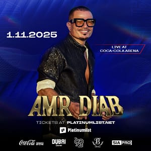 Amr Diab in Dubai – Concerts Amr Diab in Dubai Concerts