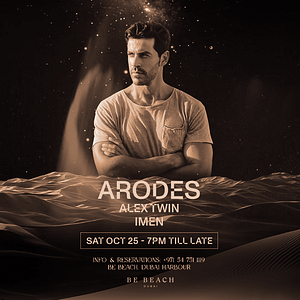 Arodes at Be Beach Dubai – Nightlife Arodes at Be Beach Dubai Nightlife