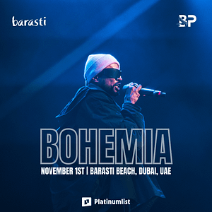 Bohemia The King of Punjabi Rap at Barasti in Dubai – Concerts Bohemia The King of Punjabi Rap at Barasti in Dubai Concerts