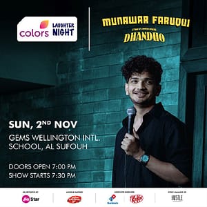 Colors Laughter Night ft. Munawar Faruqui in Dubai – Shows and Theatrical Plays Colors Laughter Night ft. Munawar Faruqui in Dubai Shows and Theatrical Plays