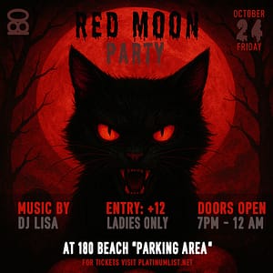 Red Moon Party in Khobar – Nightlife Red Moon Party in Khobar Nightlife