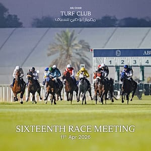 The Garden Race Meeting 16 in Abu Dhabi Sports Events