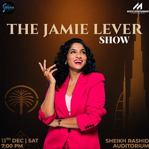 The Jamie Lever Show Live in Dubai – Shows and Theatrical Plays The Jamie Lever Show Live in Dubai Shows and Theatrical Plays