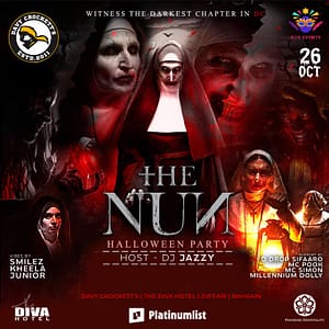 The Nun Halloween Party at Davy Corckett’s Bahrain – Nightlife The Nun Halloween Party at Davy Corckett's Bahrain Nightlife