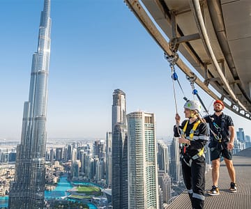 At the Top level 124 + Edge Walk Burj Khalifa