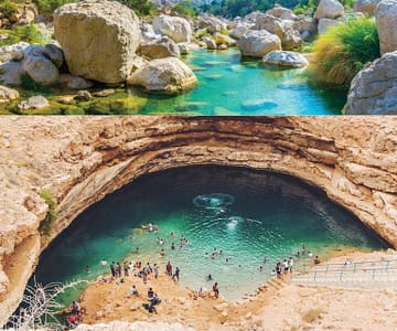 Discover the South & Wadi Shab With Lunch Recently Added Experiences