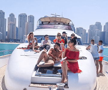 Dubai Marina Three-hour Yacht Tour with Lunch Boat Tours and Cruises