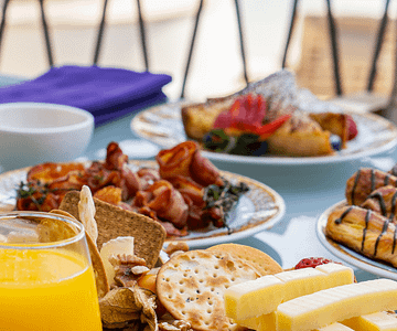 Giardino Breakfast buffet at Palazzo Versace Hotel Brunches