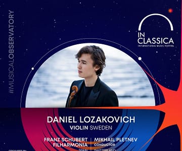 InClassica International Music Festival Presents A Tale of Two Stars - Daniel Lozakovich and Mikhail Pletnev at Dubai Opera Classical Events