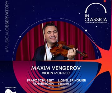 InClassica International Music Festival Presents Maxim Vengerov - Violin Virtuoso at Dubai Opera Classical Events