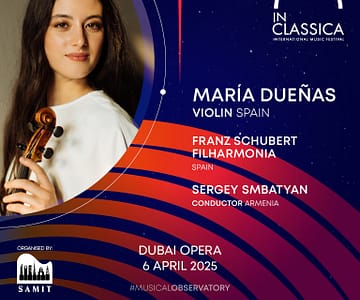 InClassica International Music Festival Presents Opening Concert with Franz Schubert Filharmonia at Dubai Opera Classical Events