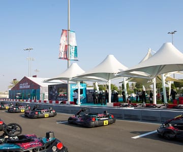 Karting session at Yas Marina Circuit Experiences