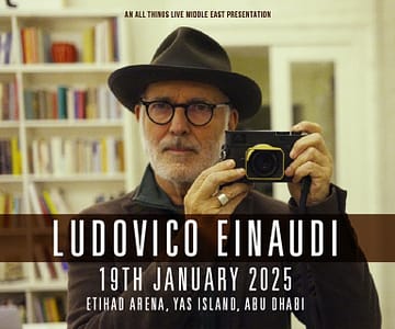 Ludovico Einaudi 2025 Live in Abu Dhabi Classical Events