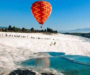 Pamukkale Hot Air Balloon Flight from Antalya with Lunch & Transfer Recently Added Experiences