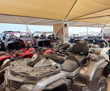 Roam Qatar's Sealine Desert on a Quad Bike! Desert safaris