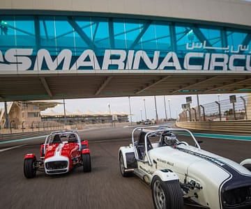 Yas Marina Circuit Passenger Ride - Caterham Seven 360 Experiences