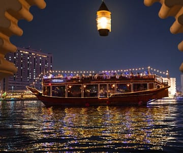 Dubai Creek Luxury Dinner Dhow Cruise Brunches