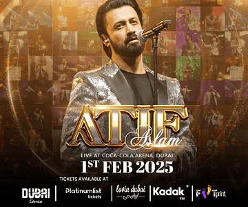 Atif Aslam Live in Coca-Cola Arena in Dubai Desi Events