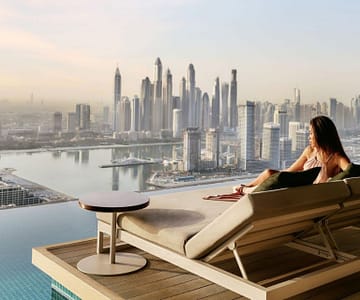 Aura sunrise pool experience with Burj view Brunches