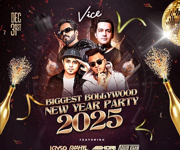 Biggest Bollywood New Year Party at Vice