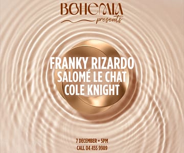 Bohemia Presents Franky Rizardo