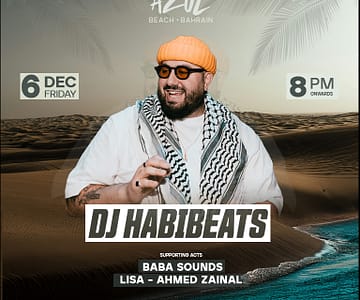 DJ Habibeats at Azul Beach