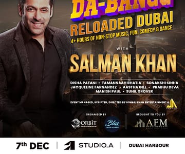 Da-Bangg Reloaded Concert with Salman Khan Concerts