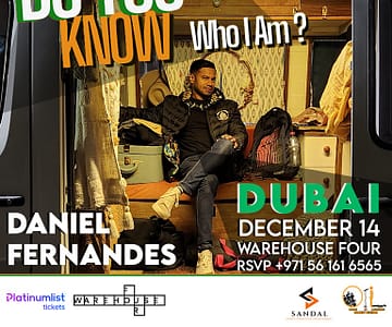 Do You Know Who I Am? in Dubai Comedy Events