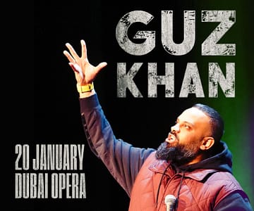 Guz Khan Live at Dubai Opera Comedy Events