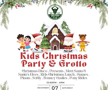 Kids Christmas Party & Grotto at Dilmun Club