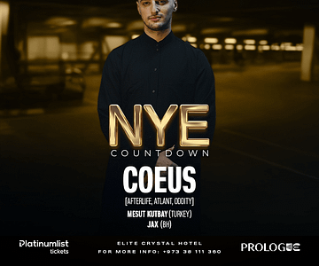 NYE Countdown at Prologue Nights/Klub360 Nightlife