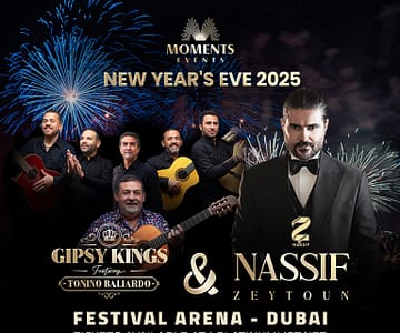 Nassif Zeytoun & Gipsy Kings ft. Tonino Baliardo New Years Eve Events