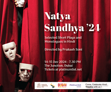 Natya Sandhya at The Junction in Dubai Shows and Theatrical Plays