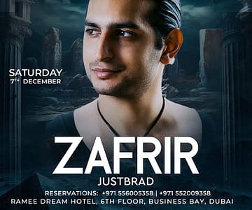 Soul of Cavo Presents Zafrir Live in Dubai Nightlife