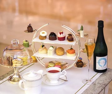 Sparkling Afternoon Tea at Kempinski Aspen Cafe Festival