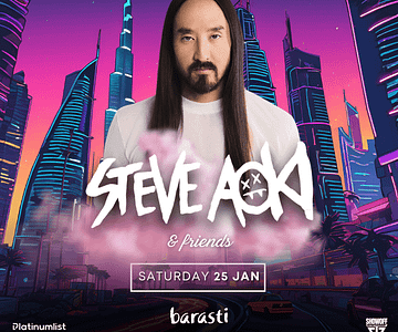 Steve Aoki at Barasti Beach in Dubai Arabic Events