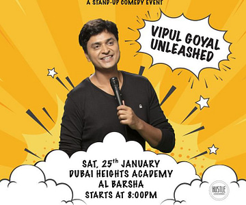 Laugh-a-thon ft Vipul Goyal Live in Dubai Comedy Events