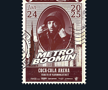 Metro Boomin Live at Coca-Cola Arena in Dubai Concerts