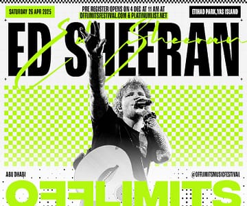 OFFLIMITS Music Festival - Headlining Ed Sheeran Concerts